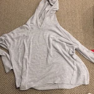 Soft and sexy plush hoodie